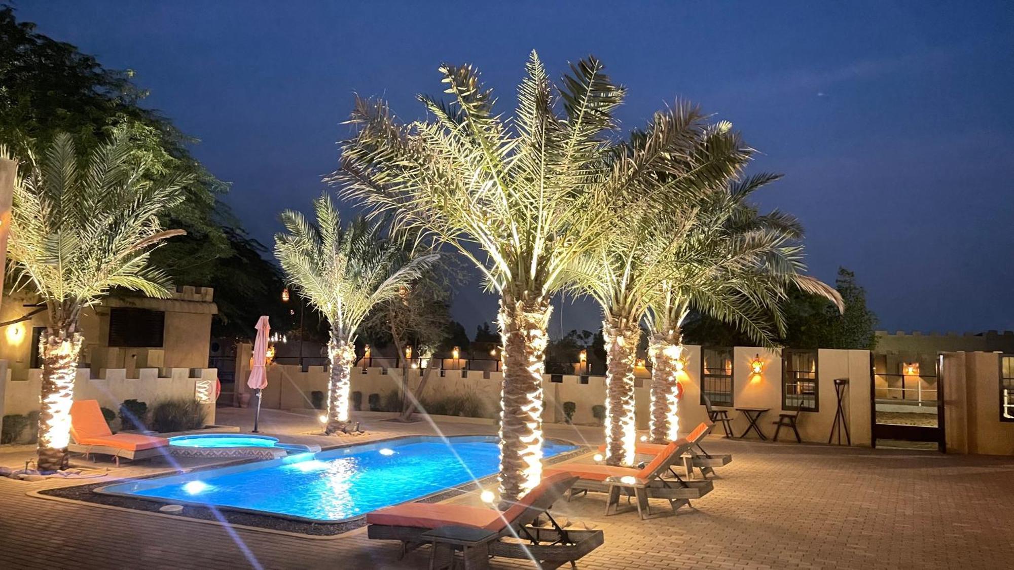 Al Bait Resort With Private Swimming Pools -Hrs Stables Al Hamraniyah Exteriér fotografie